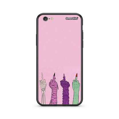 iPhone 7 / 8 Halloween Be A Lady Θήκη από τη Smartfits με σχέδιο στο πίσω μέρος και μαύρο περίβλημα | Smartphone case with colorful back and black bezels by Smartfits