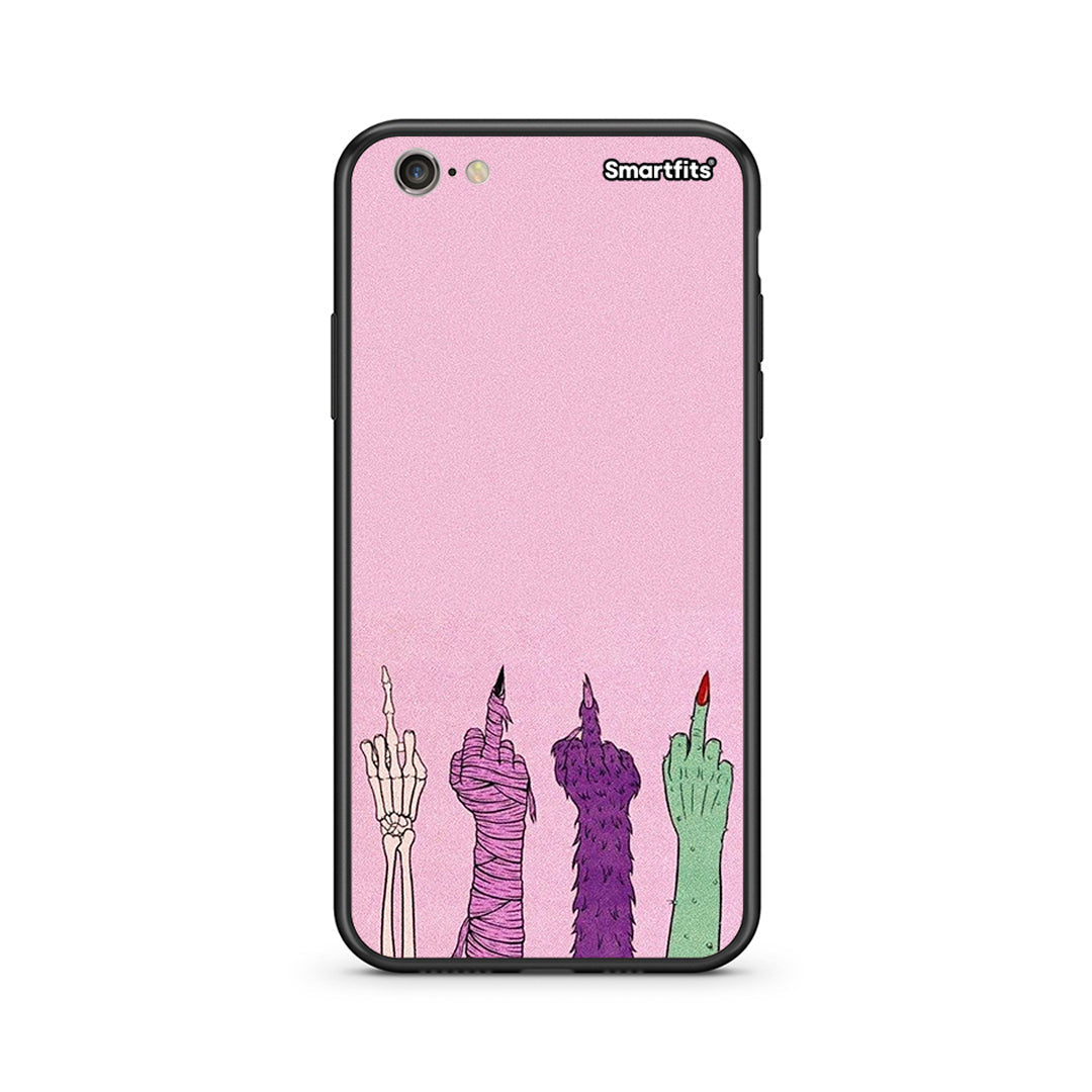iphone 6 6s Halloween Be A Lady Θήκη από τη Smartfits με σχέδιο στο πίσω μέρος και μαύρο περίβλημα | Smartphone case with colorful back and black bezels by Smartfits