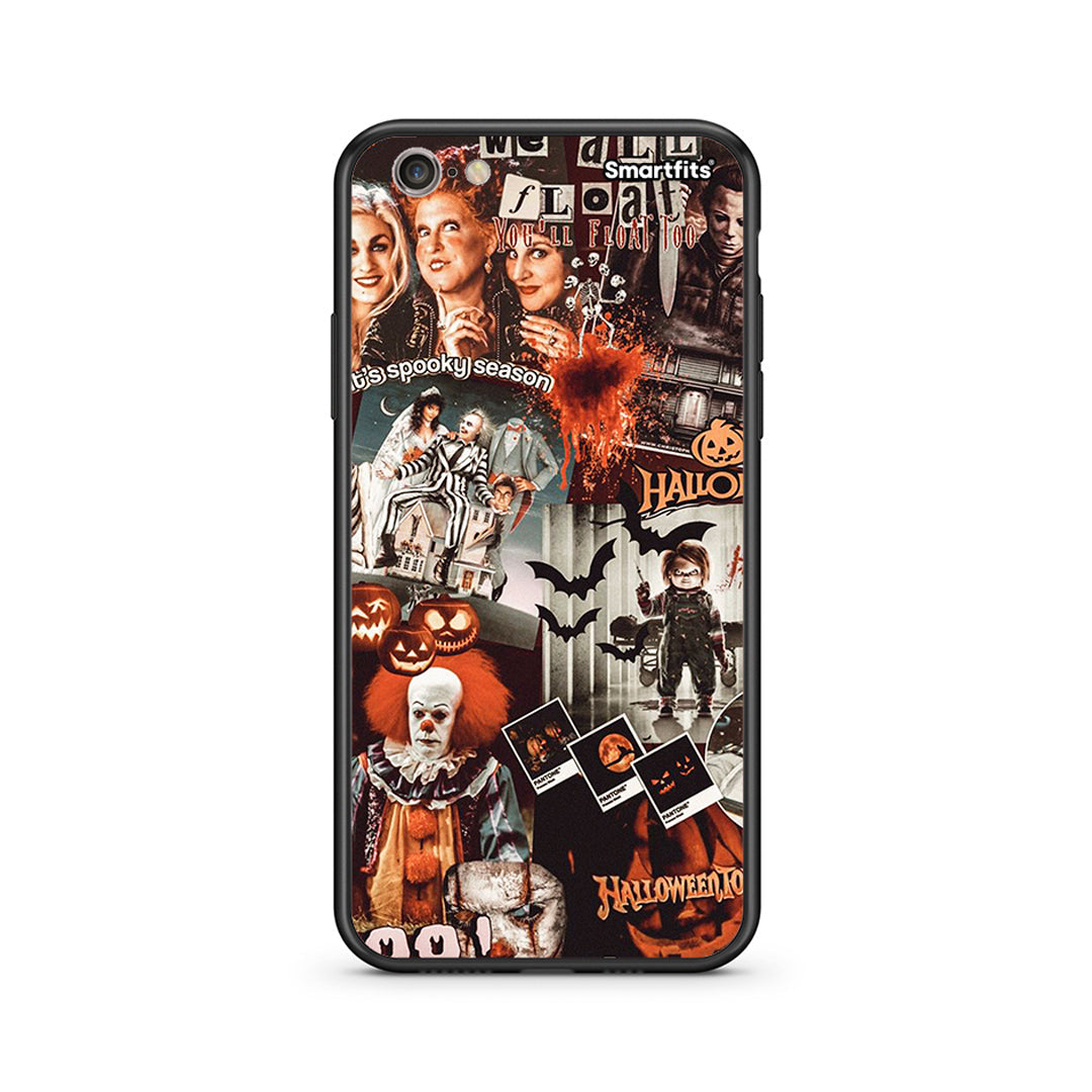 iphone 6 plus 6s plus Halloween Spooky Season Θήκη από τη Smartfits με σχέδιο στο πίσω μέρος και μαύρο περίβλημα | Smartphone case with colorful back and black bezels by Smartfits