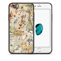 Thumbnail for Θήκη iPhone 6/6s Happy Friends από τη Smartfits με σχέδιο στο πίσω μέρος και μαύρο περίβλημα | iPhone 6/6s Happy Friends case with colorful back and black bezels
