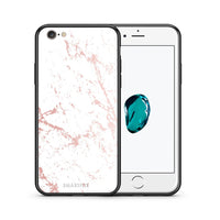 Thumbnail for Θήκη iPhone 6 Plus/6s Plus Pink Splash Marble από τη Smartfits με σχέδιο στο πίσω μέρος και μαύρο περίβλημα | iPhone 6 Plus/6s Plus Pink Splash Marble case with colorful back and black bezels