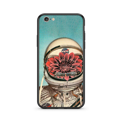 iPhone 7/8 Nasa Bloom θήκη από τη Smartfits με σχέδιο στο πίσω μέρος και μαύρο περίβλημα | Smartphone case with colorful back and black bezels by Smartfits