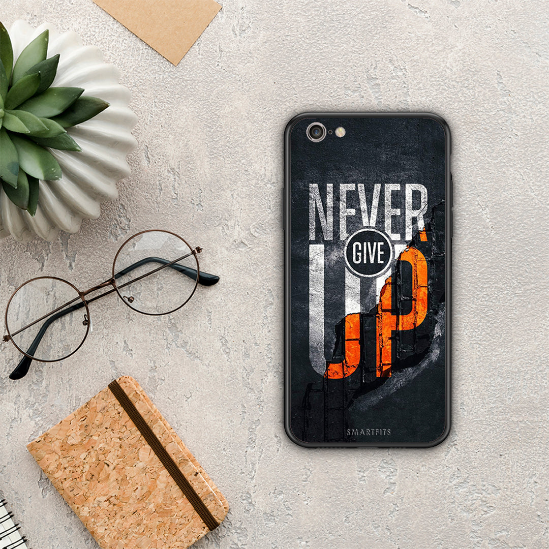 Never Give Up - iPhone 7 / 8 / SE 2020 θήκη
