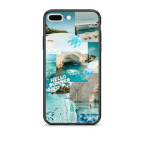 Thumbnail for iPhone 7 Plus / 8 Plus Aesthetic Summer Θήκη από τη Smartfits με σχέδιο στο πίσω μέρος και μαύρο περίβλημα | Smartphone case with colorful back and black bezels by Smartfits