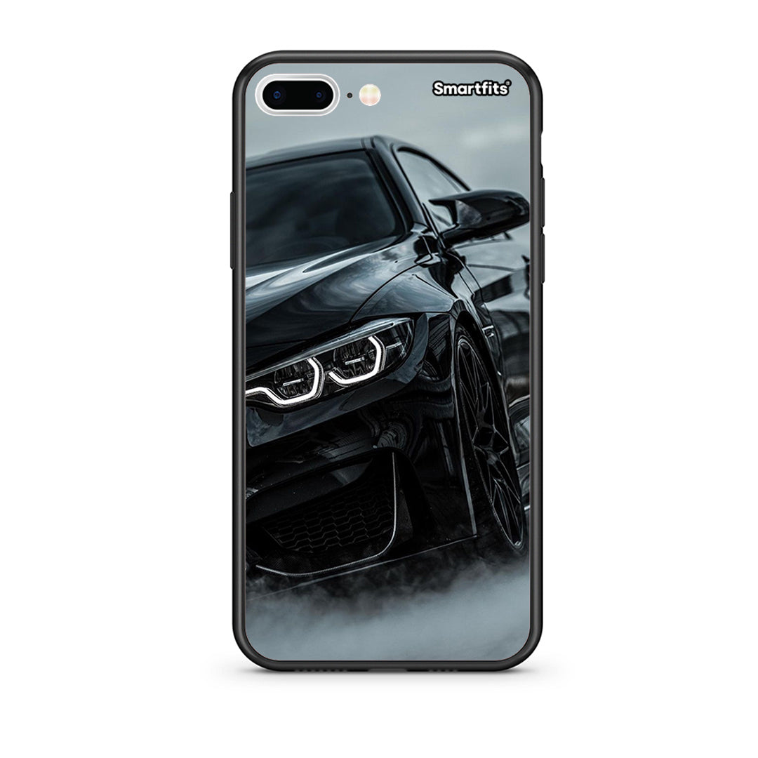 iPhone 7 Plus/8 Plus Black BMW θήκη από τη Smartfits με σχέδιο στο πίσω μέρος και μαύρο περίβλημα | Smartphone case with colorful back and black bezels by Smartfits