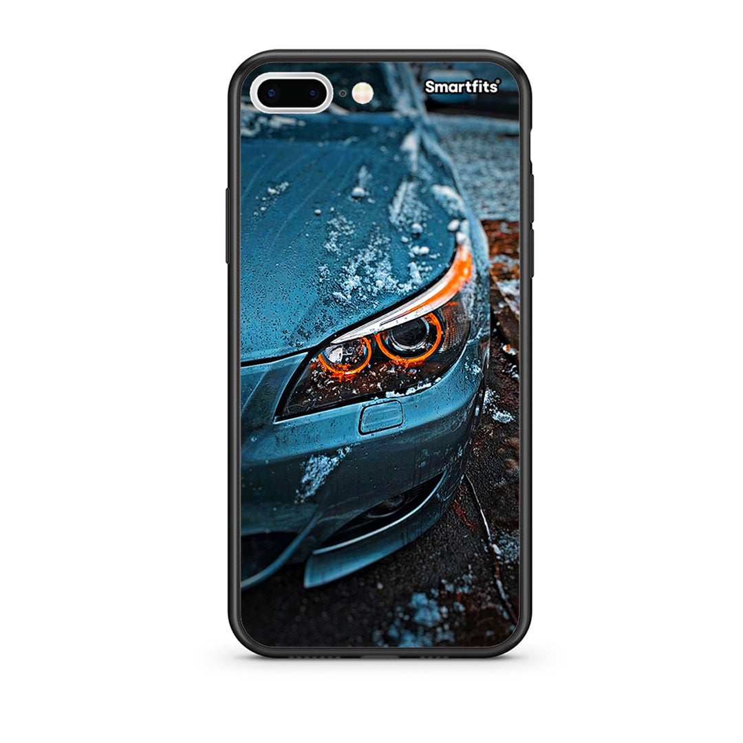 iPhone 7 Plus / 8 Plus Bmw E60 Θήκη από τη Smartfits με σχέδιο στο πίσω μέρος και μαύρο περίβλημα | Smartphone case with colorful back and black bezels by Smartfits