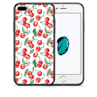 Thumbnail for Θήκη iPhone 7 Plus/8 Plus Cherry Summer από τη Smartfits με σχέδιο στο πίσω μέρος και μαύρο περίβλημα | iPhone 7 Plus/8 Plus Cherry Summer case with colorful back and black bezels