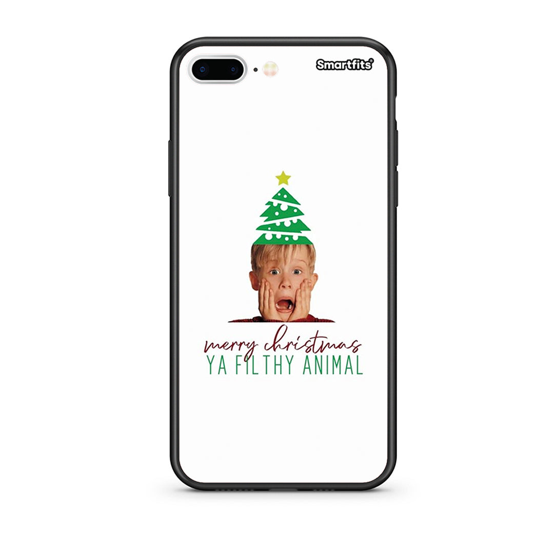 iPhone 7 Plus/8 Plus Filthy Animal θήκη από τη Smartfits με σχέδιο στο πίσω μέρος και μαύρο περίβλημα | Smartphone case with colorful back and black bezels by Smartfits