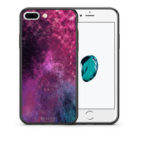 Thumbnail for Θήκη iPhone 7 Plus/8 Plus Aurora Galaxy από τη Smartfits με σχέδιο στο πίσω μέρος και μαύρο περίβλημα | iPhone 7 Plus/8 Plus Aurora Galaxy case with colorful back and black bezels