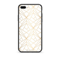 Thumbnail for 111 - iPhone 7 Plus/8 Plus Luxury White Geometric case, cover, bumper