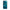 iPhone 7 Plus/8 Plus Marble Blue θήκη από τη Smartfits με σχέδιο στο πίσω μέρος και μαύρο περίβλημα | Smartphone case with colorful back and black bezels by Smartfits