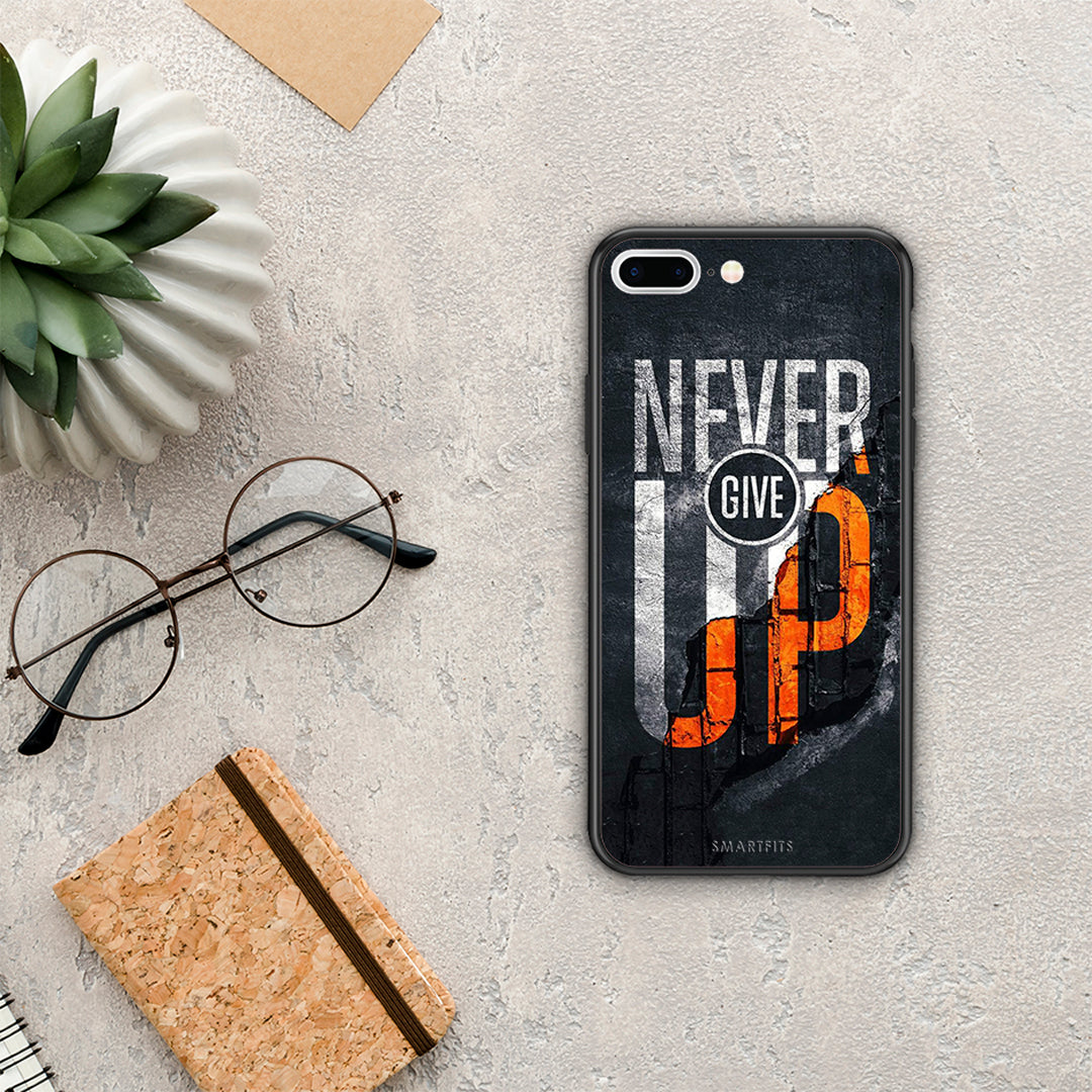 Never Give Up - iPhone 7 Plus / 8 Plus θήκη