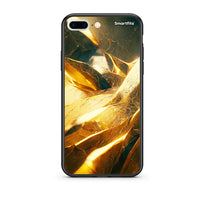 Thumbnail for iPhone 7 Plus/8 Plus Real Gold θήκη από τη Smartfits με σχέδιο στο πίσω μέρος και μαύρο περίβλημα | Smartphone case with colorful back and black bezels by Smartfits