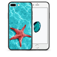 Thumbnail for Θήκη iPhone 7 Plus / 8 Plus Red Starfish από τη Smartfits με σχέδιο στο πίσω μέρος και μαύρο περίβλημα | iPhone 7 Plus / 8 Plus Red Starfish case with colorful back and black bezels