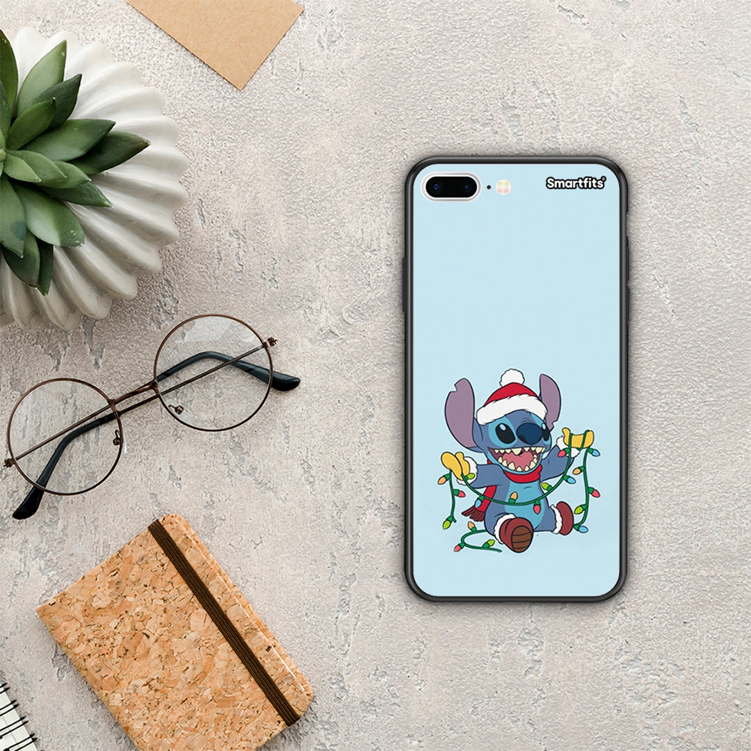 Santa Stich - iPhone 7 Plus / 8 Plus θήκη