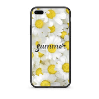 Thumbnail for iPhone 7 Plus / 8 Plus Summer Daisies Θήκη από τη Smartfits με σχέδιο στο πίσω μέρος και μαύρο περίβλημα | Smartphone case with colorful back and black bezels by Smartfits