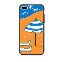 Thumbnail for iPhone 7 Plus / 8 Plus Summering Θήκη από τη Smartfits με σχέδιο στο πίσω μέρος και μαύρο περίβλημα | Smartphone case with colorful back and black bezels by Smartfits