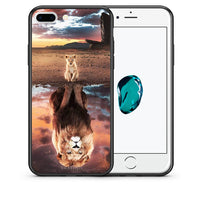Thumbnail for Θήκη Αγίου Βαλεντίνου iPhone 7 Plus / 8 Plus Sunset Dreams από τη Smartfits με σχέδιο στο πίσω μέρος και μαύρο περίβλημα | iPhone 7 Plus / 8 Plus Sunset Dreams case with colorful back and black bezels
