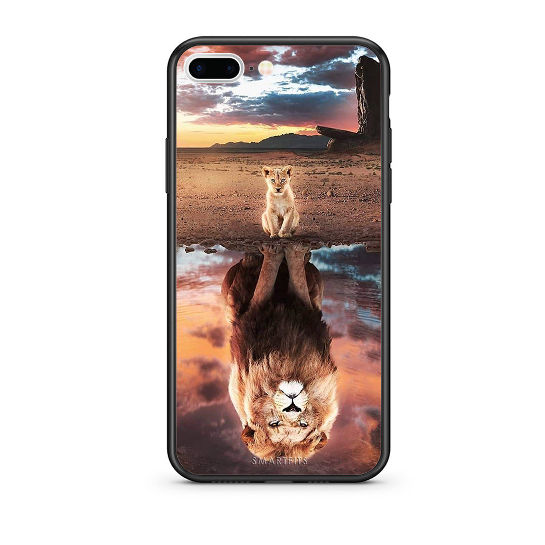 iPhone 7 Plus / 8 Plus Sunset Dreams Θήκη Αγίου Βαλεντίνου από τη Smartfits με σχέδιο στο πίσω μέρος και μαύρο περίβλημα | Smartphone case with colorful back and black bezels by Smartfits