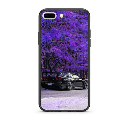 iPhone 7 Plus / 8 Plus Super Car Θήκη Αγίου Βαλεντίνου από τη Smartfits με σχέδιο στο πίσω μέρος και μαύρο περίβλημα | Smartphone case with colorful back and black bezels by Smartfits