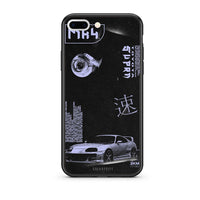 Thumbnail for iPhone 7 Plus / 8 Plus Tokyo Drift Θήκη Αγίου Βαλεντίνου από τη Smartfits με σχέδιο στο πίσω μέρος και μαύρο περίβλημα | Smartphone case with colorful back and black bezels by Smartfits