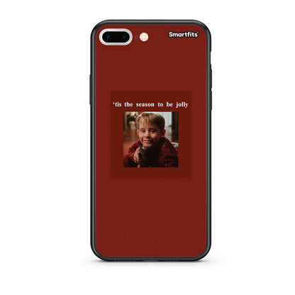 iPhone 7 Plus/8 Plus Xmas Ultimate Spirit θήκη από τη Smartfits με σχέδιο στο πίσω μέρος και μαύρο περίβλημα | Smartphone case with colorful back and black bezels by Smartfits