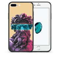 Thumbnail for Θήκη Αγίου Βαλεντίνου iPhone 7 Plus / 8 Plus Zeus Art από τη Smartfits με σχέδιο στο πίσω μέρος και μαύρο περίβλημα | iPhone 7 Plus / 8 Plus Zeus Art case with colorful back and black bezels