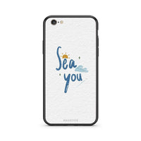 Thumbnail for iPhone 7 / 8 Sea You Θήκη από τη Smartfits με σχέδιο στο πίσω μέρος και μαύρο περίβλημα | Smartphone case with colorful back and black bezels by Smartfits