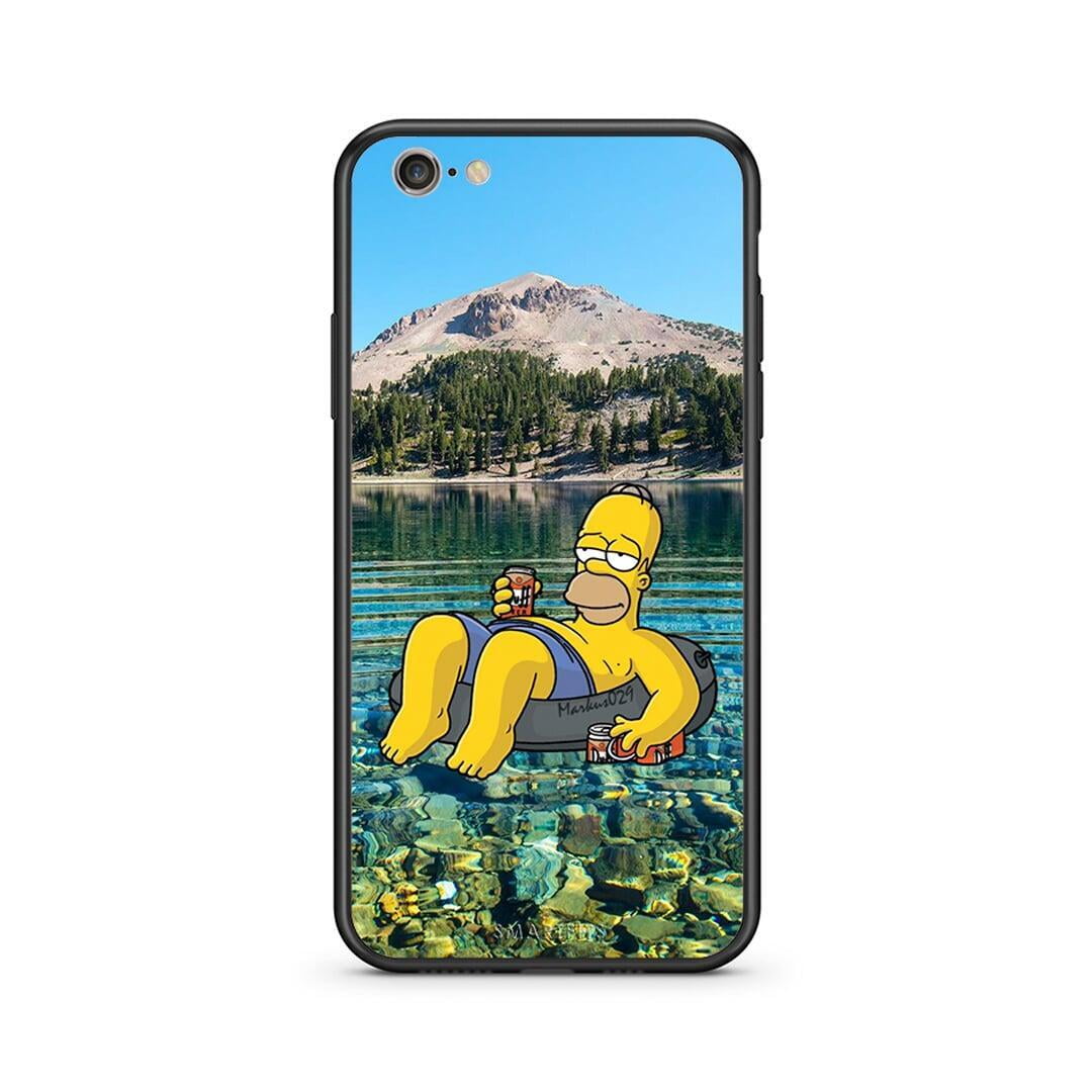 iPhone 7 / 8 Summer Happiness Θήκη από τη Smartfits με σχέδιο στο πίσω μέρος και μαύρο περίβλημα | Smartphone case with colorful back and black bezels by Smartfits