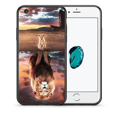 Θήκη Αγίου Βαλεντίνου iPhone 6 Plus / 6s Plus Sunset Dreams από τη Smartfits με σχέδιο στο πίσω μέρος και μαύρο περίβλημα | iPhone 6 Plus / 6s Plus Sunset Dreams case with colorful back and black bezels