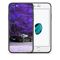 Thumbnail for Θήκη Αγίου Βαλεντίνου iPhone 7 / 8 / SE 2020 Super Car από τη Smartfits με σχέδιο στο πίσω μέρος και μαύρο περίβλημα | iPhone 7 / 8 / SE 2020 Super Car case with colorful back and black bezels