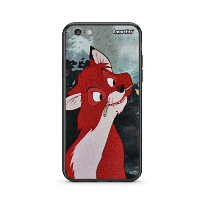 iphone 6 6s Tod And Vixey Love 1 θήκη από τη Smartfits με σχέδιο στο πίσω μέρος και μαύρο περίβλημα | Smartphone case with colorful back and black bezels by Smartfits
