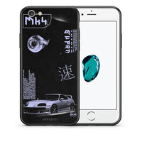Thumbnail for Θήκη Αγίου Βαλεντίνου iPhone 6 Plus / 6s Plus Tokyo Drift από τη Smartfits με σχέδιο στο πίσω μέρος και μαύρο περίβλημα | iPhone 6 Plus / 6s Plus Tokyo Drift case with colorful back and black bezels