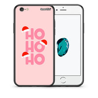 Thumbnail for Θήκη iPhone 6/6s Xmas Ho Ho Ho από τη Smartfits με σχέδιο στο πίσω μέρος και μαύρο περίβλημα | iPhone 6/6s Xmas Ho Ho Ho case with colorful back and black bezels