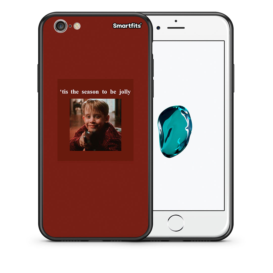 Θήκη iPhone 6 Plus/6s Plus Xmas Ultimate Spirit από τη Smartfits με σχέδιο στο πίσω μέρος και μαύρο περίβλημα | iPhone 6 Plus/6s Plus Xmas Ultimate Spirit case with colorful back and black bezels