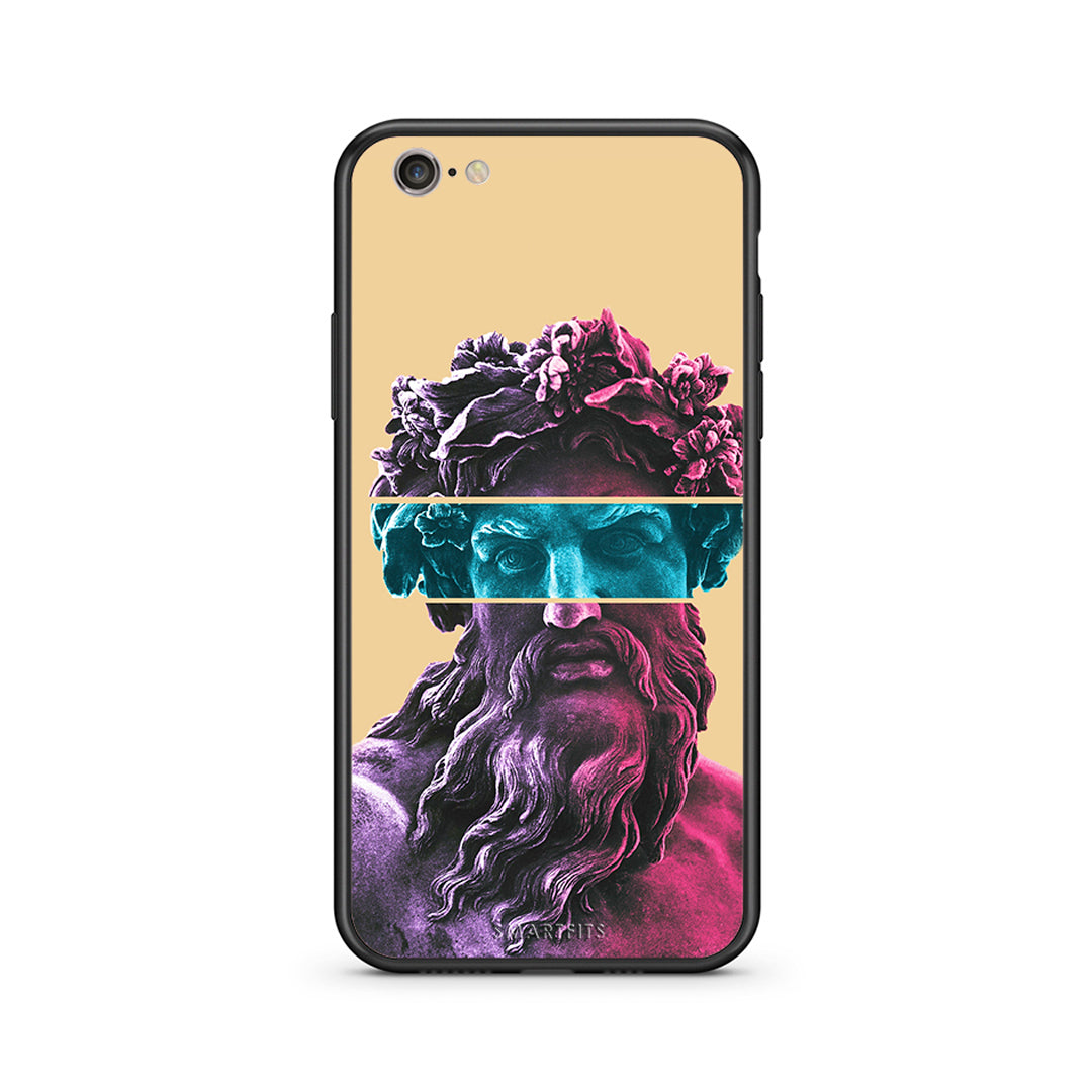 iphone 6 6s Zeus Art Θήκη Αγίου Βαλεντίνου από τη Smartfits με σχέδιο στο πίσω μέρος και μαύρο περίβλημα | Smartphone case with colorful back and black bezels by Smartfits