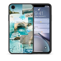 Thumbnail for Θήκη iPhone XR Aesthetic Summer από τη Smartfits με σχέδιο στο πίσω μέρος και μαύρο περίβλημα | iPhone XR Aesthetic Summer case with colorful back and black bezels