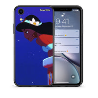 Thumbnail for Θήκη iPhone XR Alladin And Jasmine Love 2 από τη Smartfits με σχέδιο στο πίσω μέρος και μαύρο περίβλημα | iPhone XR Alladin And Jasmine Love 2 case with colorful back and black bezels