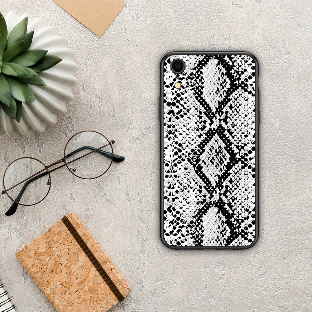 Animal White Snake - iPhone XR θήκη