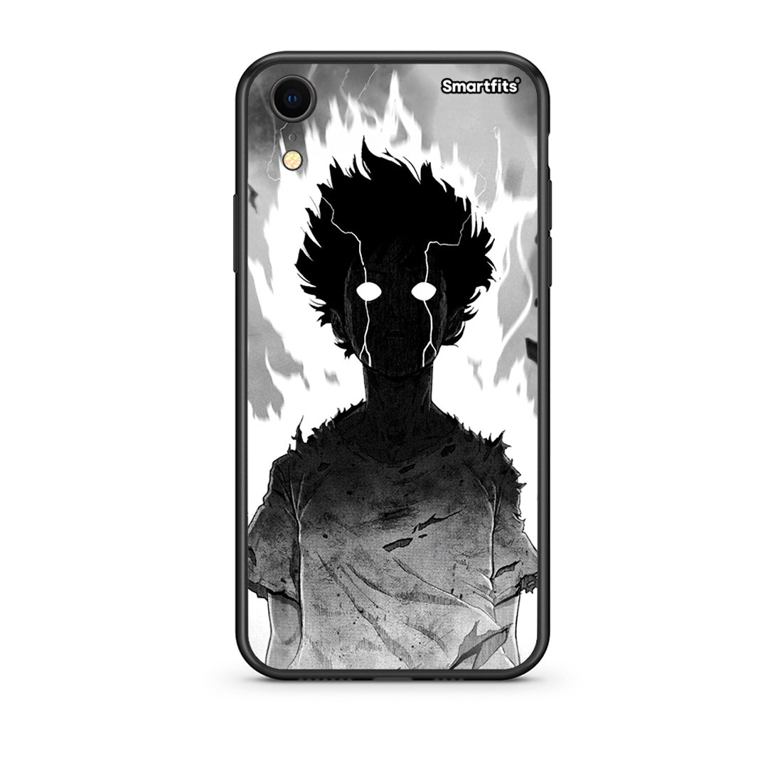 iphone xr Anime Boy Θήκη από τη Smartfits με σχέδιο στο πίσω μέρος και μαύρο περίβλημα | Smartphone case with colorful back and black bezels by Smartfits