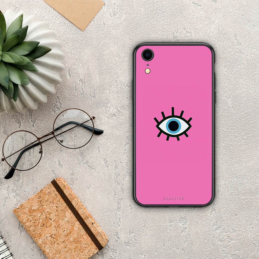 Blue Eye Pink - iPhone XR θήκη