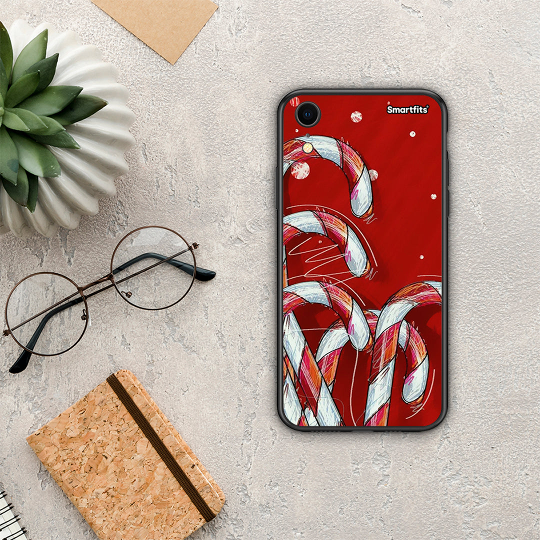 Candy Cane - iPhone XR θήκη