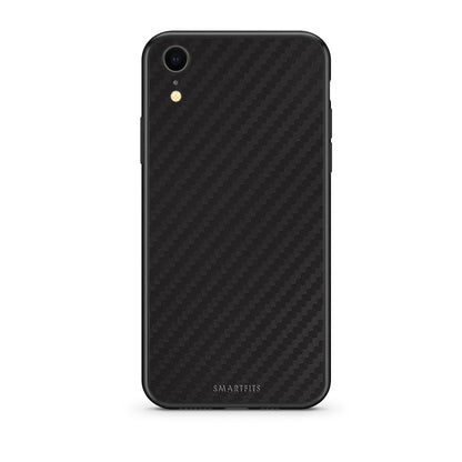 iphone xr Carbon Black θήκη από τη Smartfits με σχέδιο στο πίσω μέρος και μαύρο περίβλημα | Smartphone case with colorful back and black bezels by Smartfits