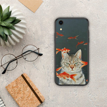 Cat Goldfish - iPhone XR θήκη