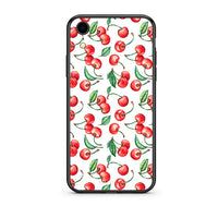 Thumbnail for iphone xr Cherry Summer θήκη από τη Smartfits με σχέδιο στο πίσω μέρος και μαύρο περίβλημα | Smartphone case with colorful back and black bezels by Smartfits