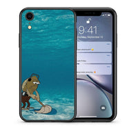 Thumbnail for Θήκη iPhone XR Clean The Ocean από τη Smartfits με σχέδιο στο πίσω μέρος και μαύρο περίβλημα | iPhone XR Clean The Ocean case with colorful back and black bezels