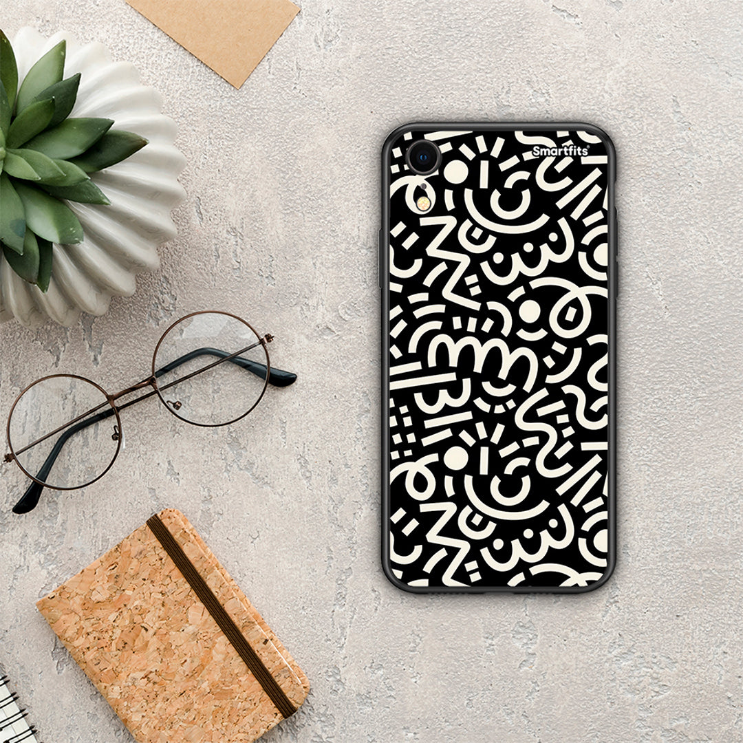 Doodle Art - iPhone XR θήκη