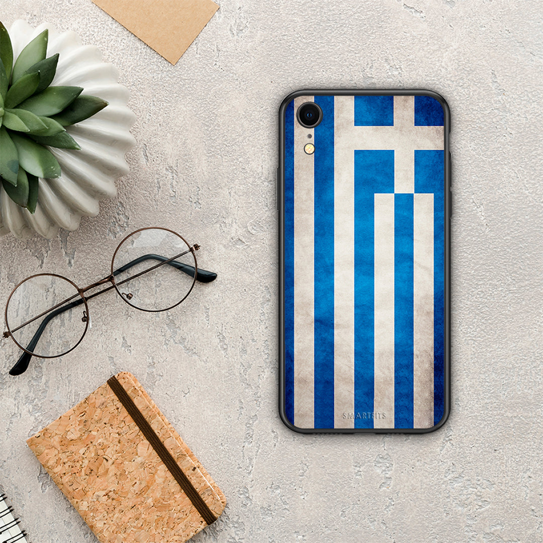 Flag Greek - iPhone XR θήκη