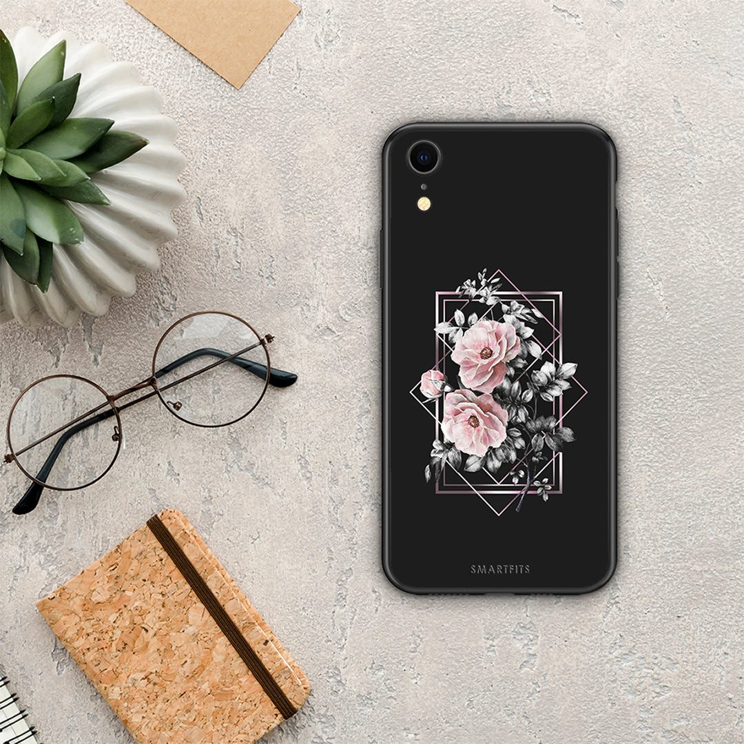Flower Frame - iPhone XR θήκη