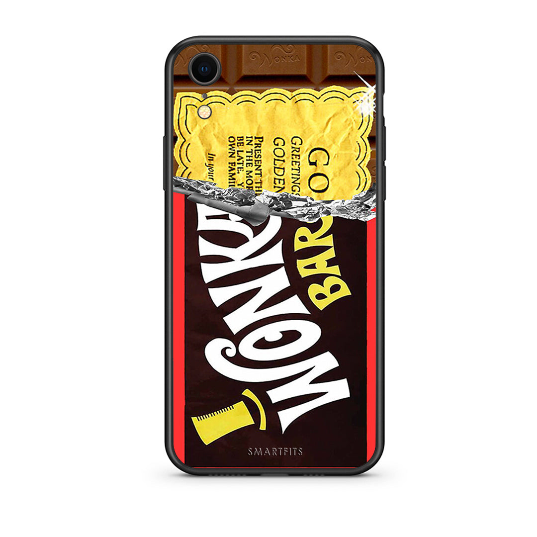 iphone xr Golden Ticket θήκη από τη Smartfits με σχέδιο στο πίσω μέρος και μαύρο περίβλημα | Smartphone case with colorful back and black bezels by Smartfits